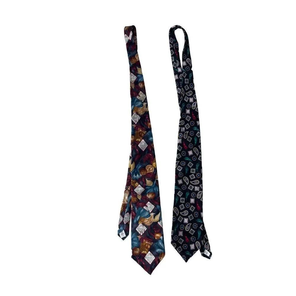 Bundle of Tabasco Silk Ties